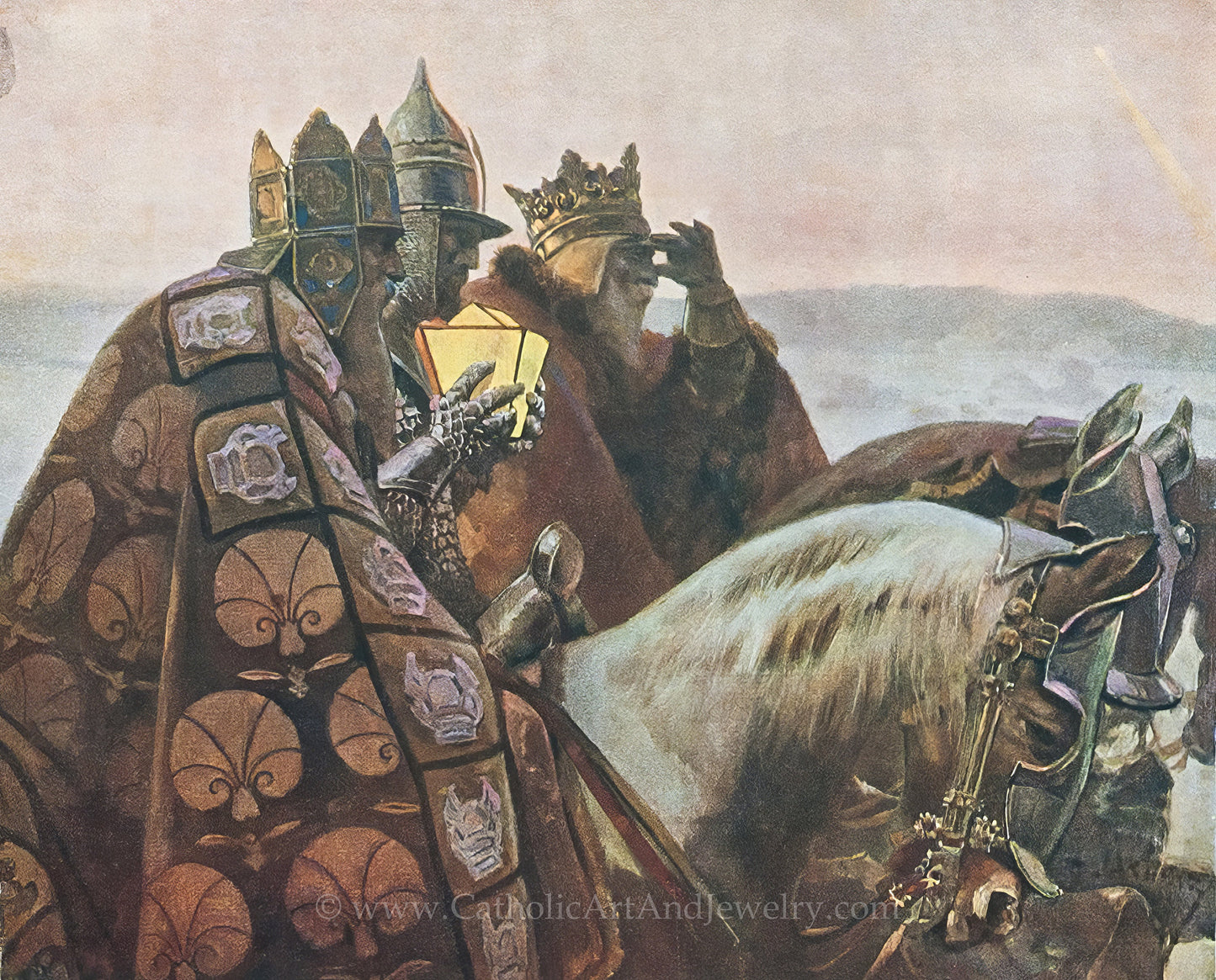 New! 12 Saints–Separate 8.5x11 Prints–Each or as a Set–God's Year (“Boży Rok”)–Piotr Stachiewiczt–Vintage Catholic Art Prints–Archival Quality
