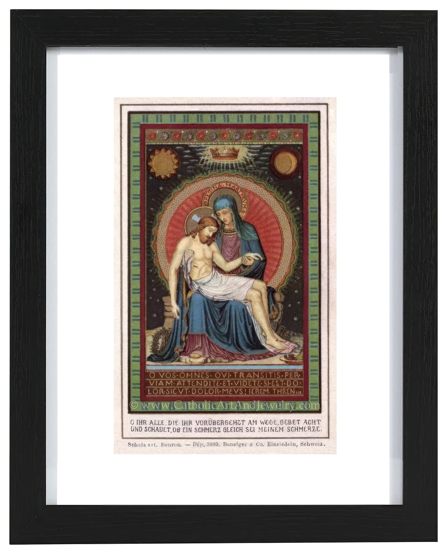 a painting of a woman holding a child