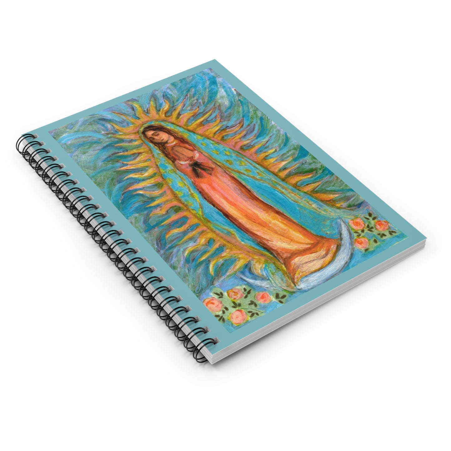 New! Our Lady of Guadalupe Journal - Spiral Notebook - Free Shipping!
