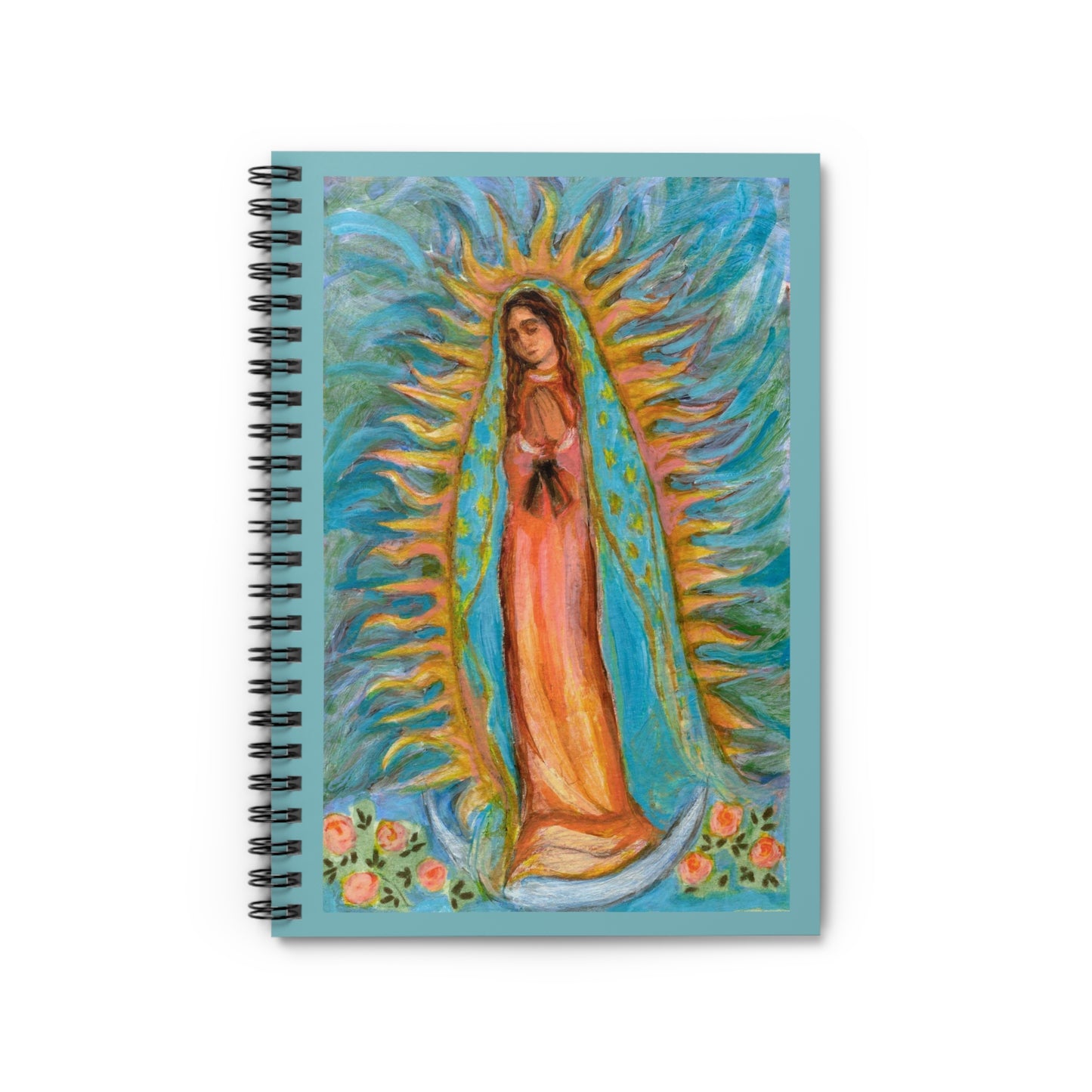 New! Our Lady of Guadalupe Journal - Spiral Notebook - Free Shipping!