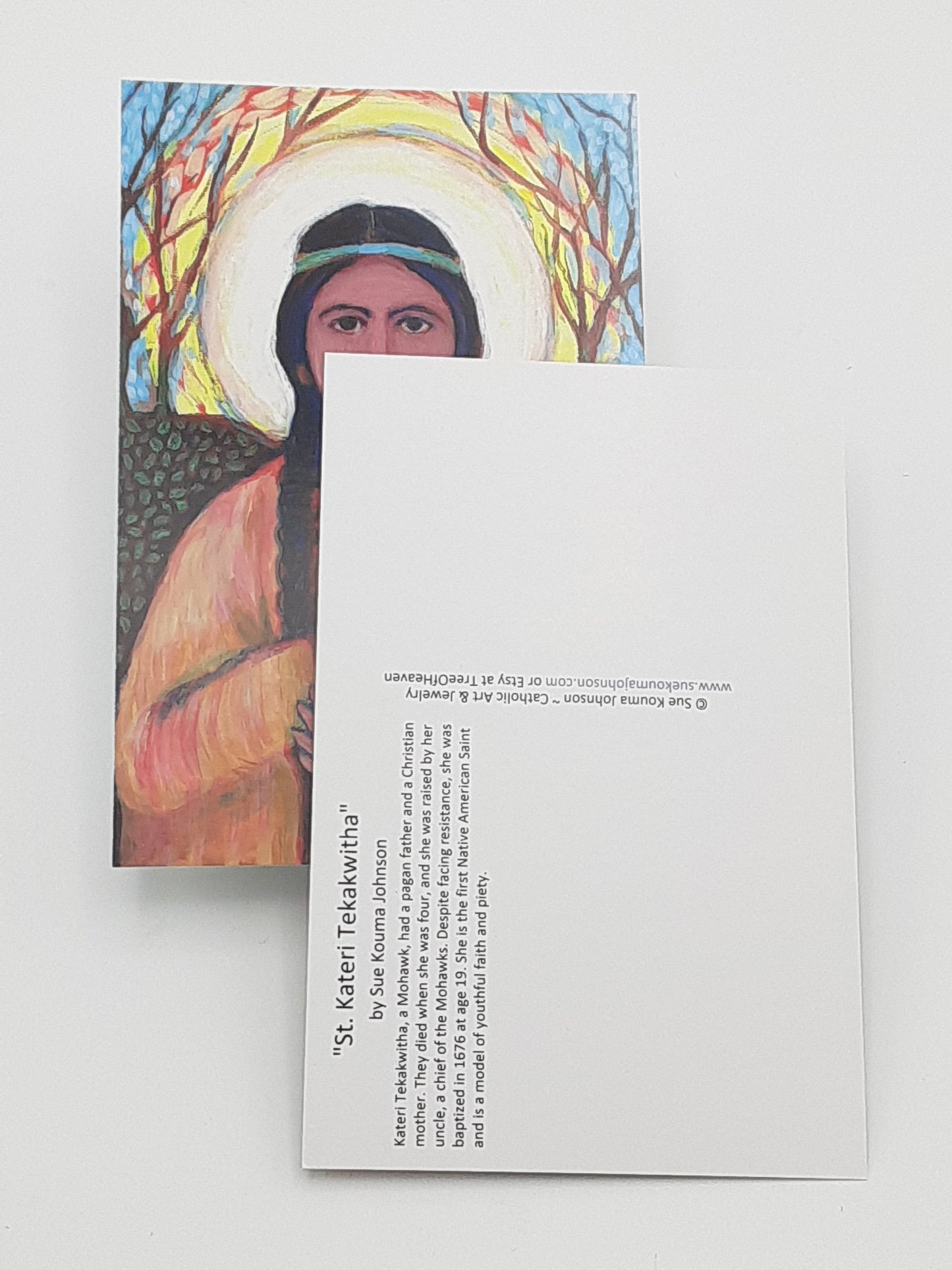 Saint Kateri Postcard
