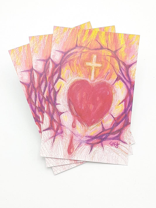 Sacred Heart of Jesus Postcard