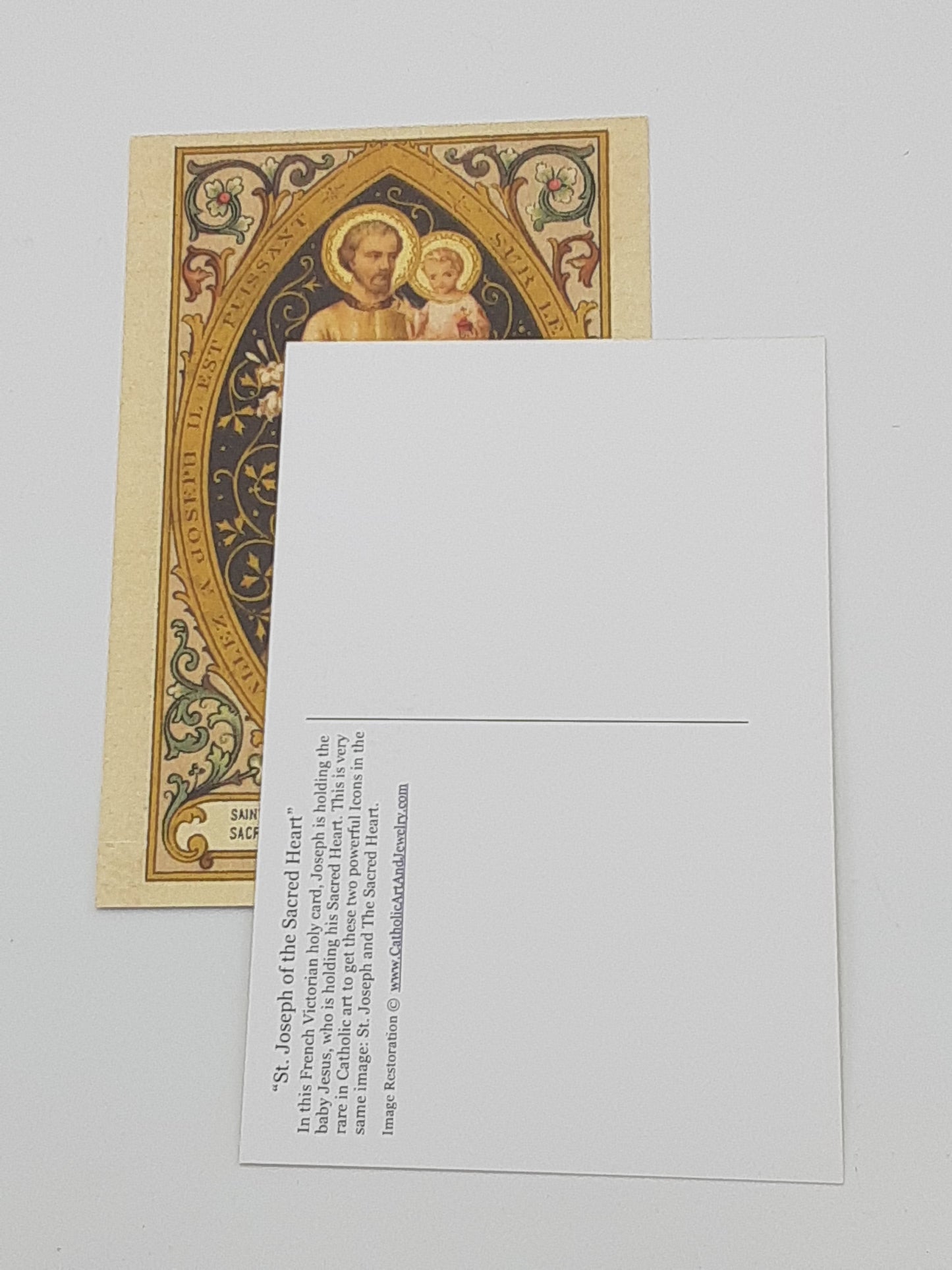 St Joseph of the Sacred Heart Postcard