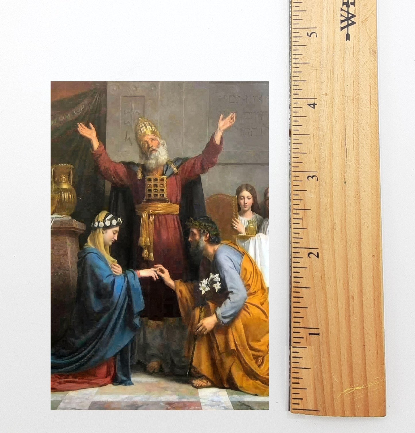 New! Wedding Holy Card – Alexandre-François Caminade – pack of 10/100/1000 – Prayer from the Catholic Wedding Mass
