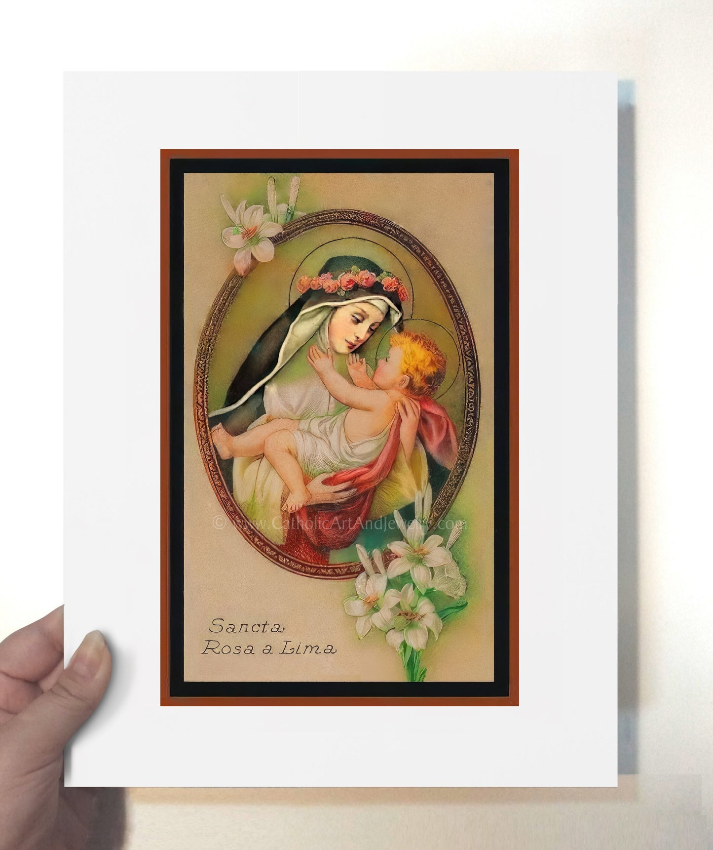 a painting of a woman holding a child