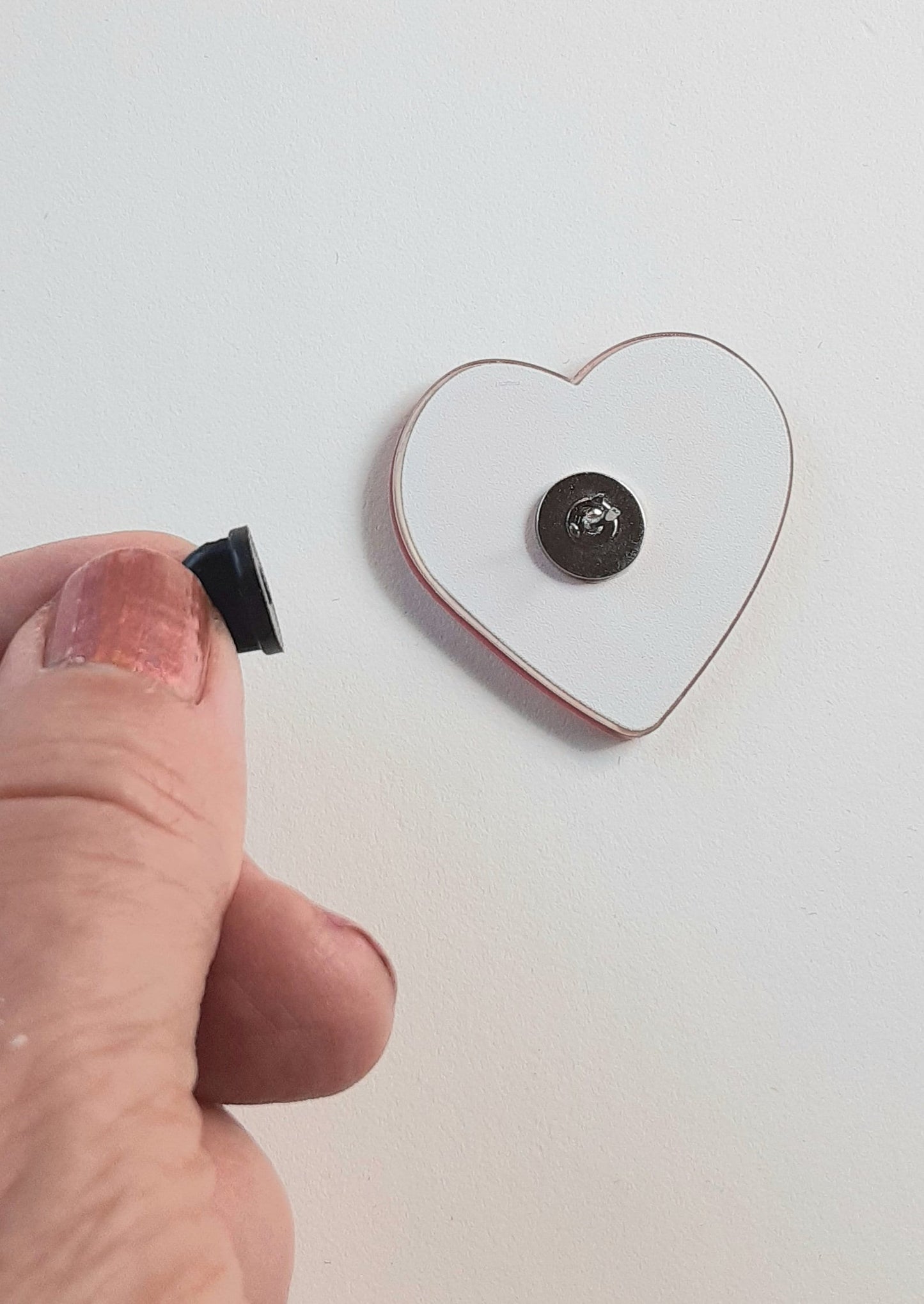 Jesus in My Heart Pin