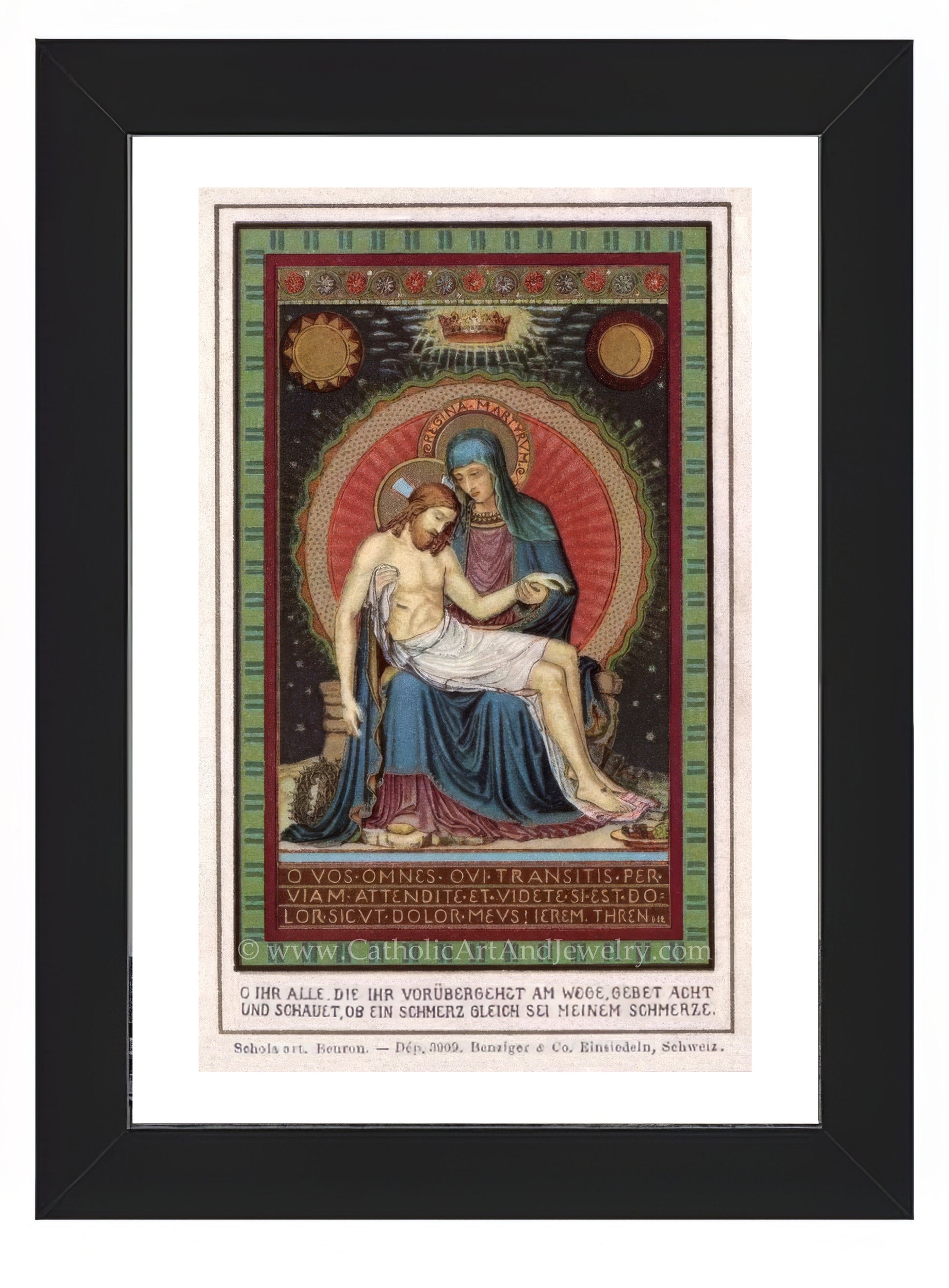 a painting of a woman holding a child