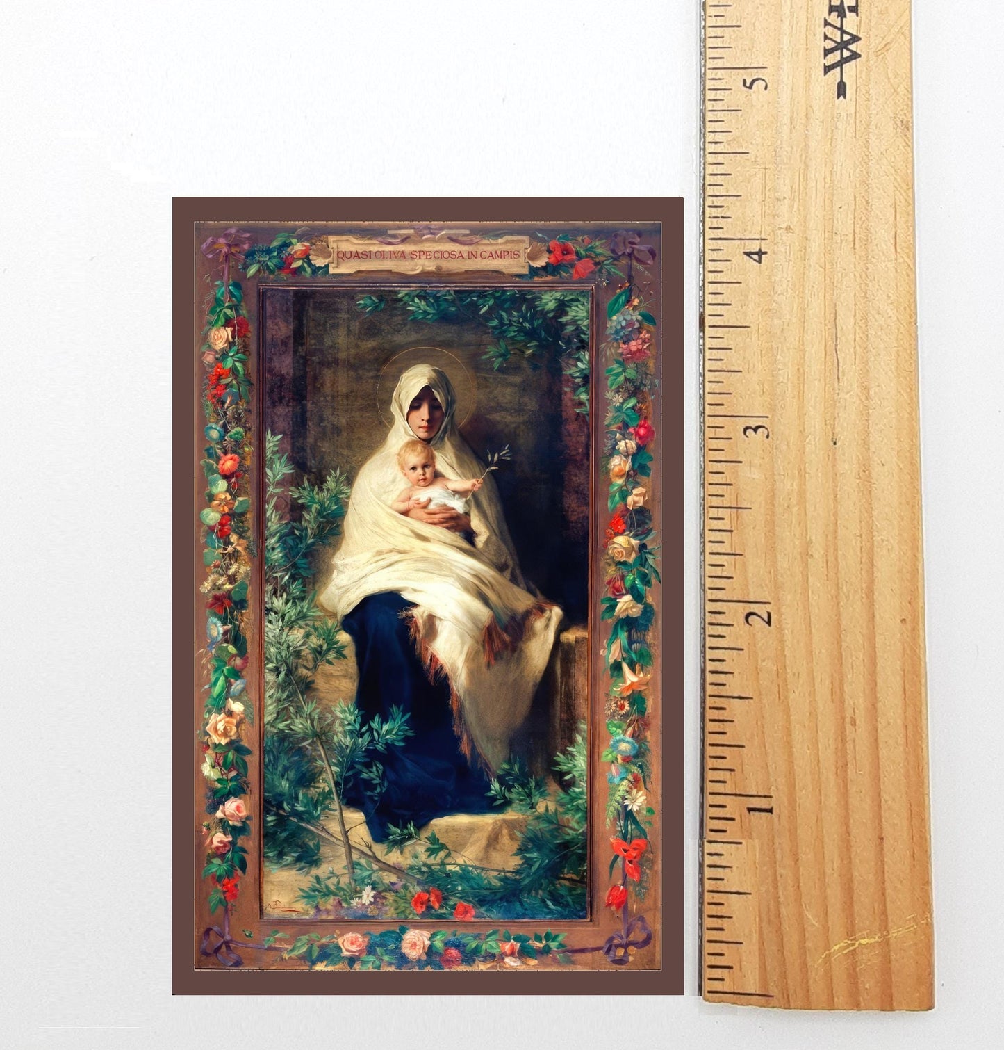 New! Our Lady of the Olives – Vintage Holy Card – pack of 10/100/1000