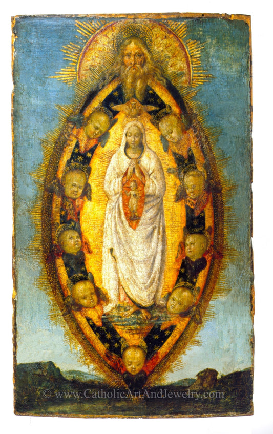 New! The Immaculate Conception – School of Bernardino Pinturicchio  – Catholic Art Print – Archival Quality