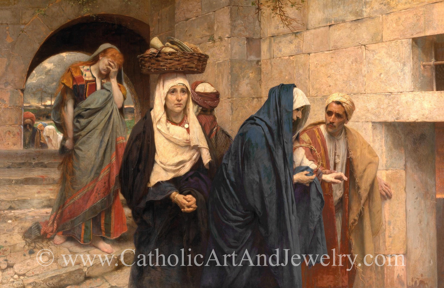 New! The Holy Women Returning from Christ’s Grave – Pierre Jean Van der Ouderaa – Beautiful Catholic Art – Catholic Gift – Archival Quality