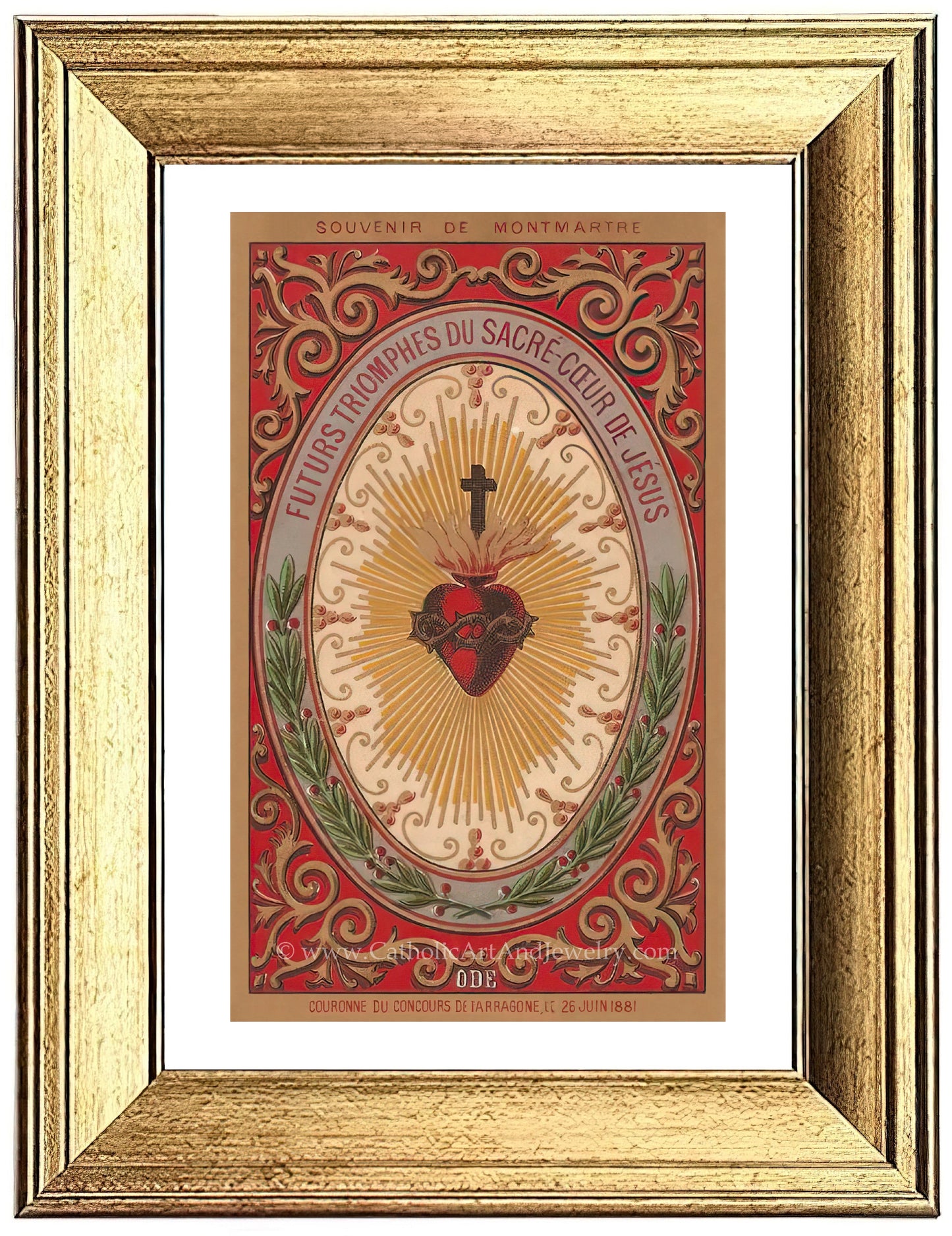 a picture of a heart with a cross on it