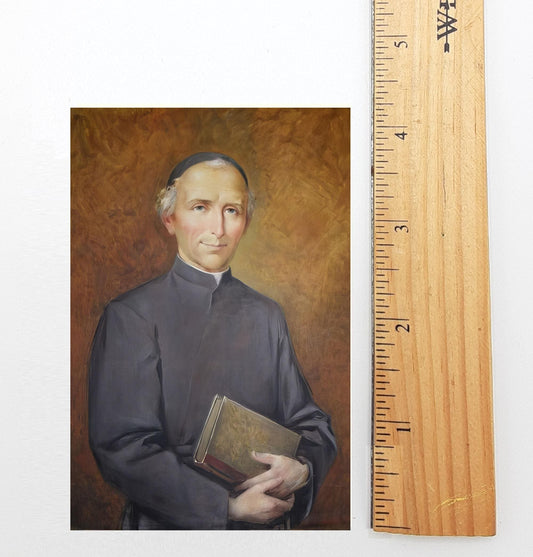 Holy Card – Nunc Coepi – "Begin Again" –  Venerable Bruno Lanteri – pack of 10/100/1000 – Restored Vintage Holy Card