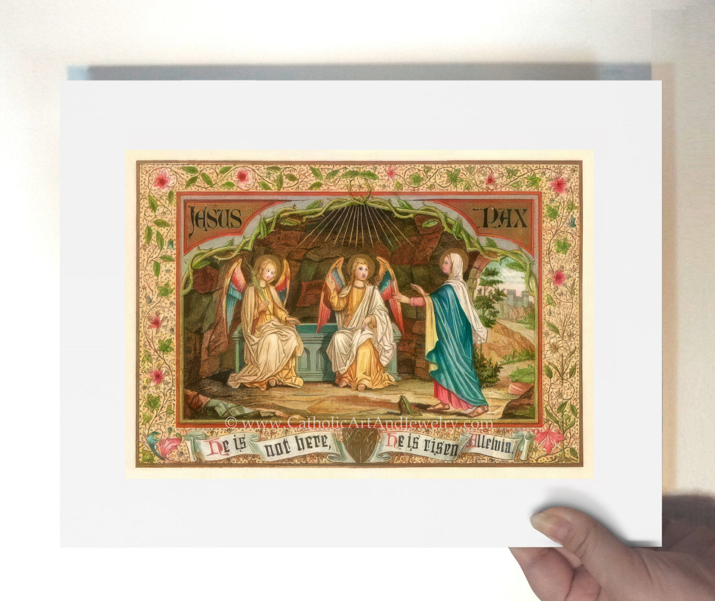 a picture of a painting of a group of women