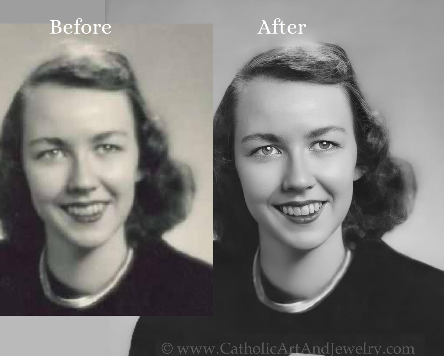 New! Flannery O'Conner – Exclusive Restored Photo – Catholic Art Print – Archival – Catholic Gift