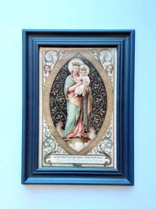 Our Lady of the Sacred Heart Framed Postcard