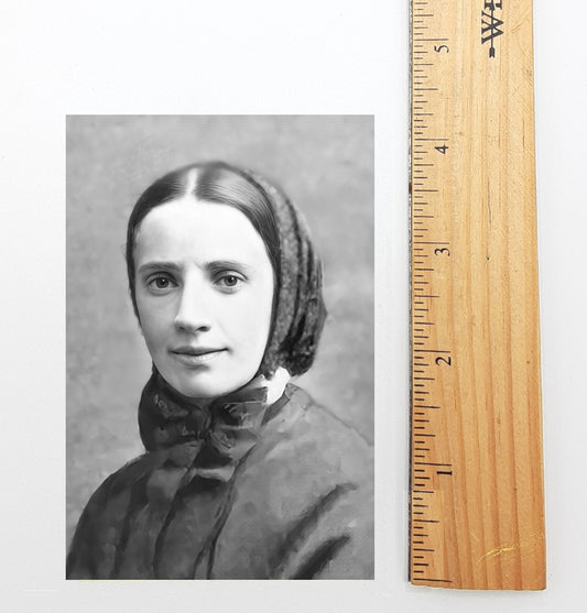 Mother Cabrini Surrender Prayer Card – Restored Vintage Photograph– pack of 10/100/1000