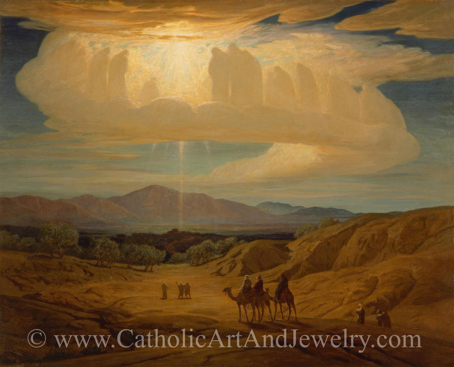 New! Star of Bethlehem – Elihu Vedder – Beautiful Christmas Art  – Archival Quality