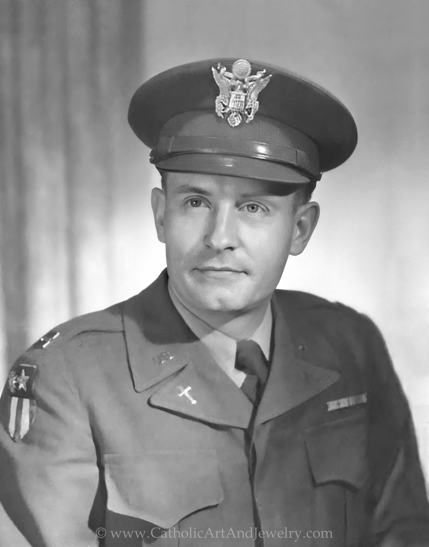 New! Venderable Fr. Emil Kapaun – Exclusive Photo Restoration – Archival Quality