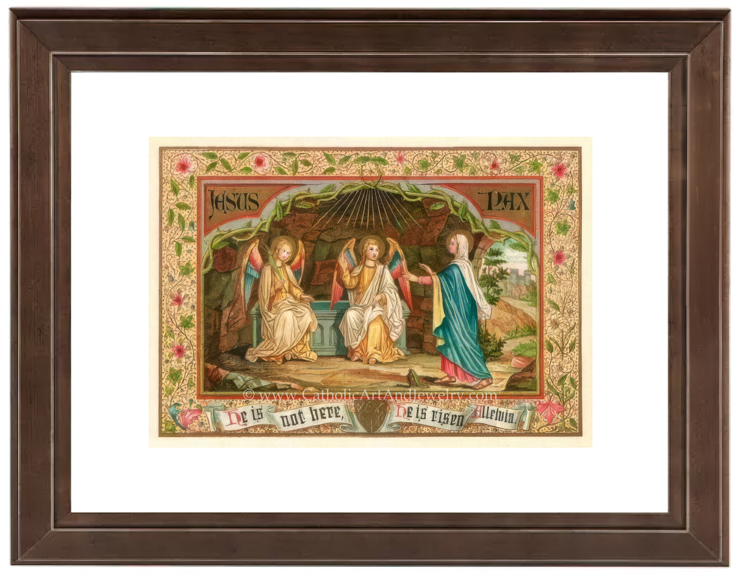 a painting of a group of women sitting on a bench