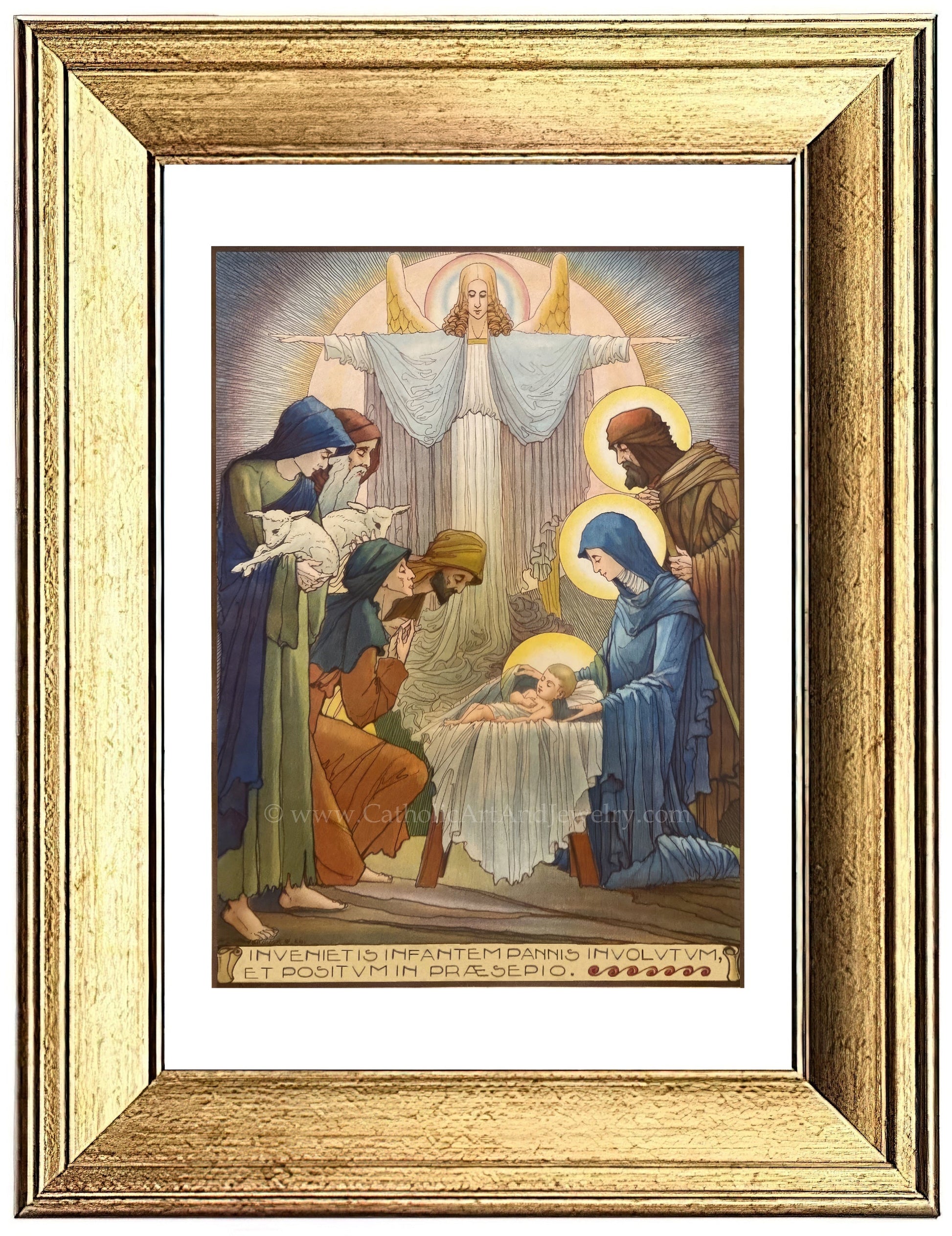Adoration of the Shepherds – Jos Speybrouck – Catholic Art Print – Unique Catholic Gift – Christmas – Archival Quality - Catholic Art and Jewelry