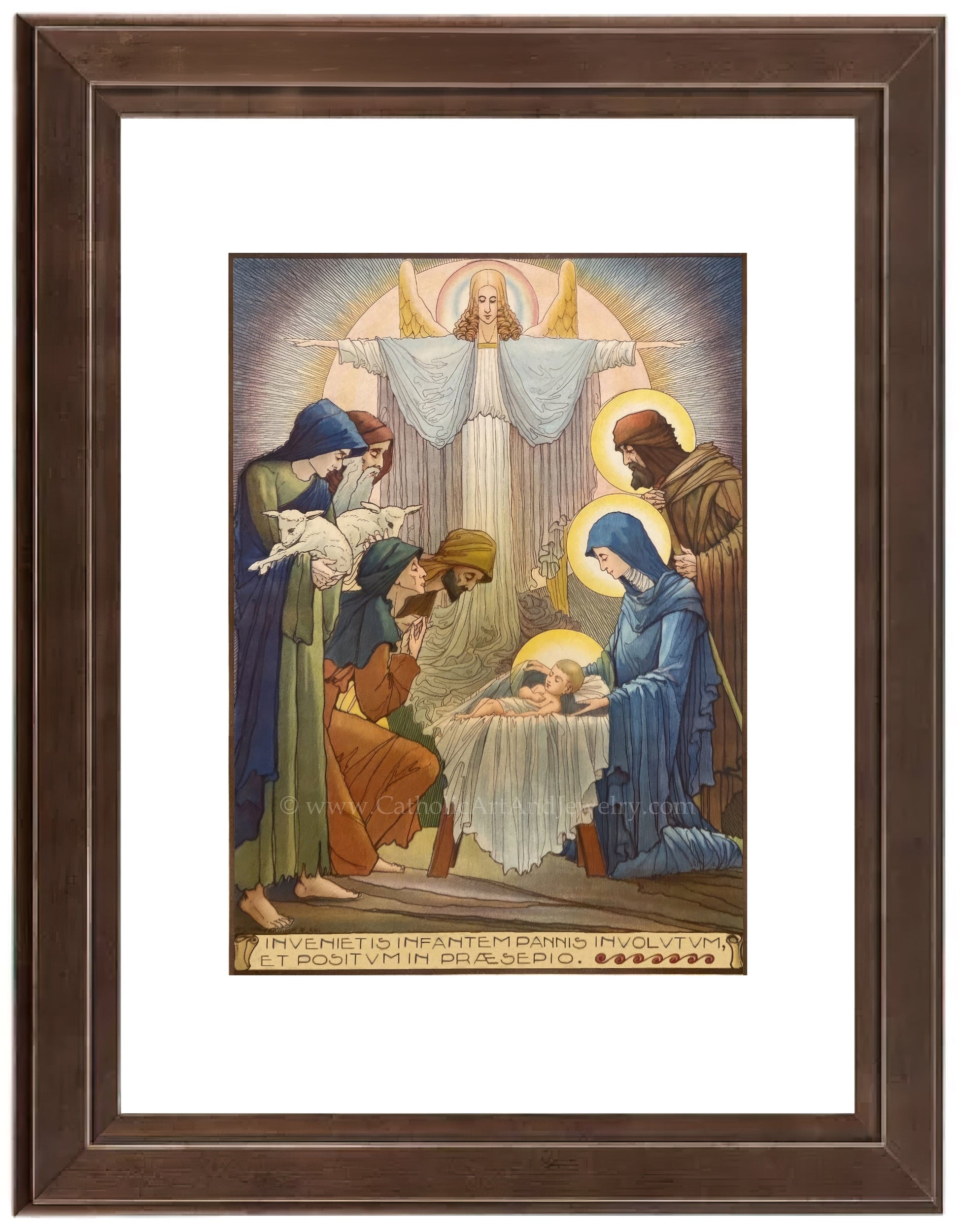 Adoration of the Shepherds – Jos Speybrouck – Catholic Art Print – Unique Catholic Gift – Christmas – Archival Quality - Catholic Art and Jewelry