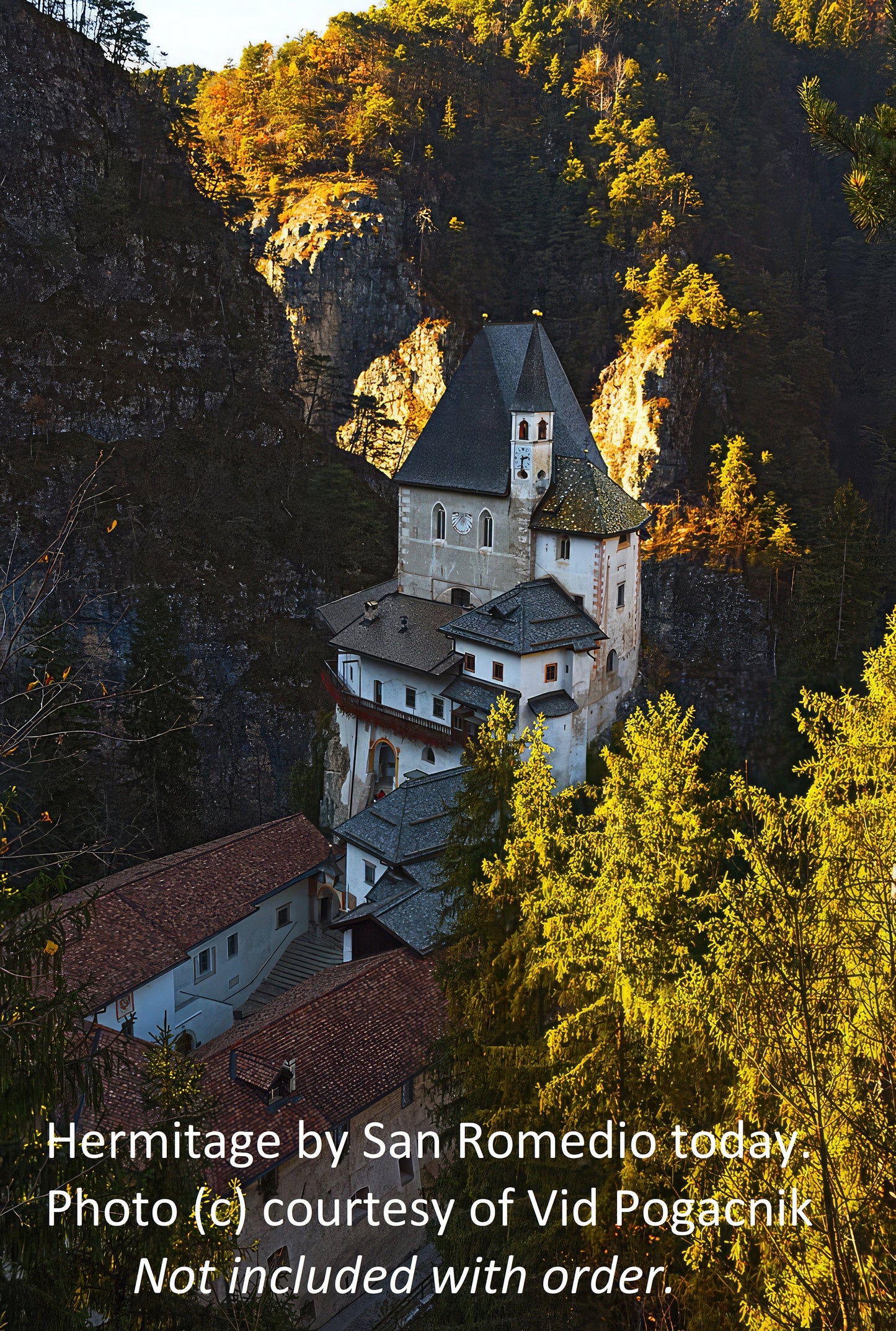 Procession to the Hermitage of San Romedio – Robert Russ – Beautiful Catholic Art – Archival Quality