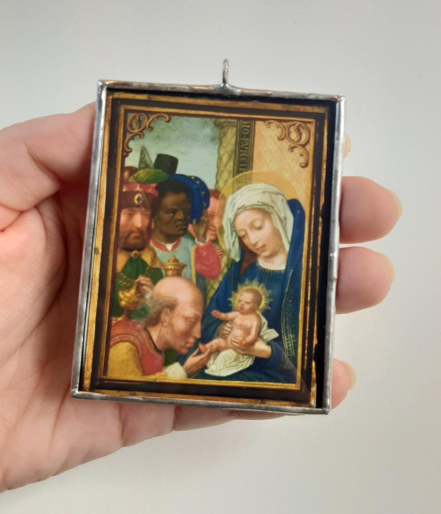 New! Christmas Ornament "Adoraton by the Magi" by Simon Bening --