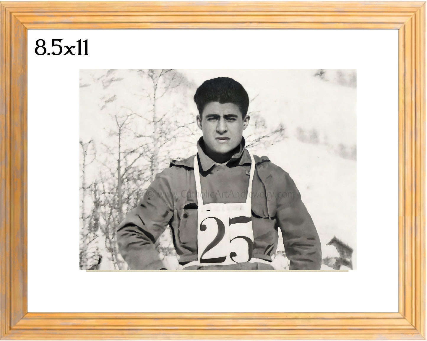 Blessed Pier Giorgio Frassati – Exclusive Restoration – Catholic Art Print – Archival Quality - Catholic Art and Jewelry