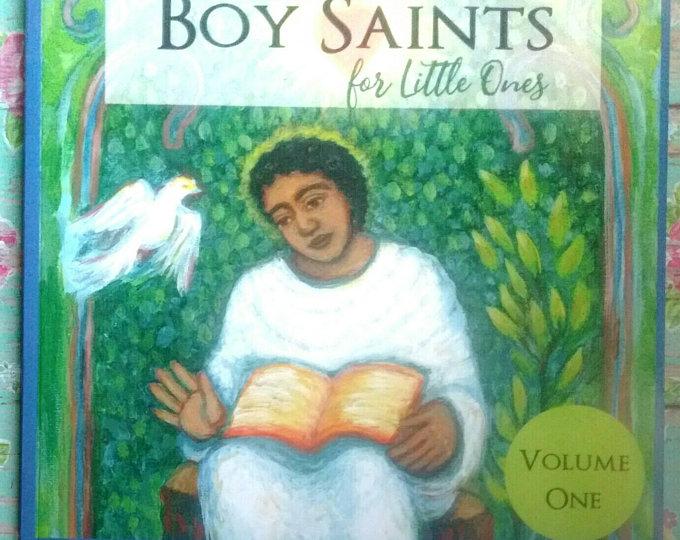 Boy Saints for Little Ones Book - Catholic Art and Jewelry