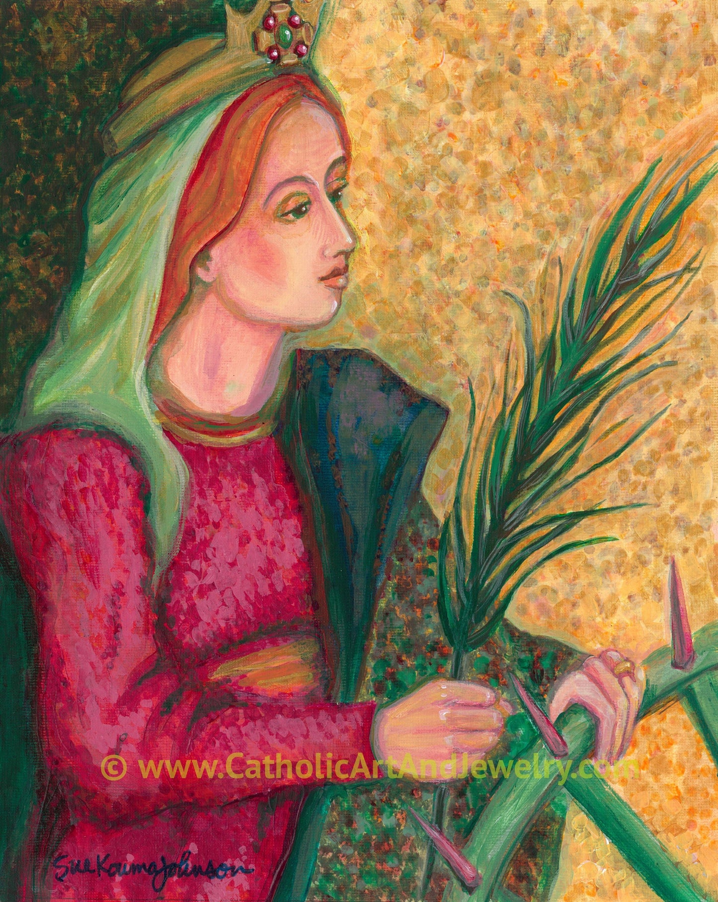 Catherine of Alexandria - Catholic Art and Jewelry