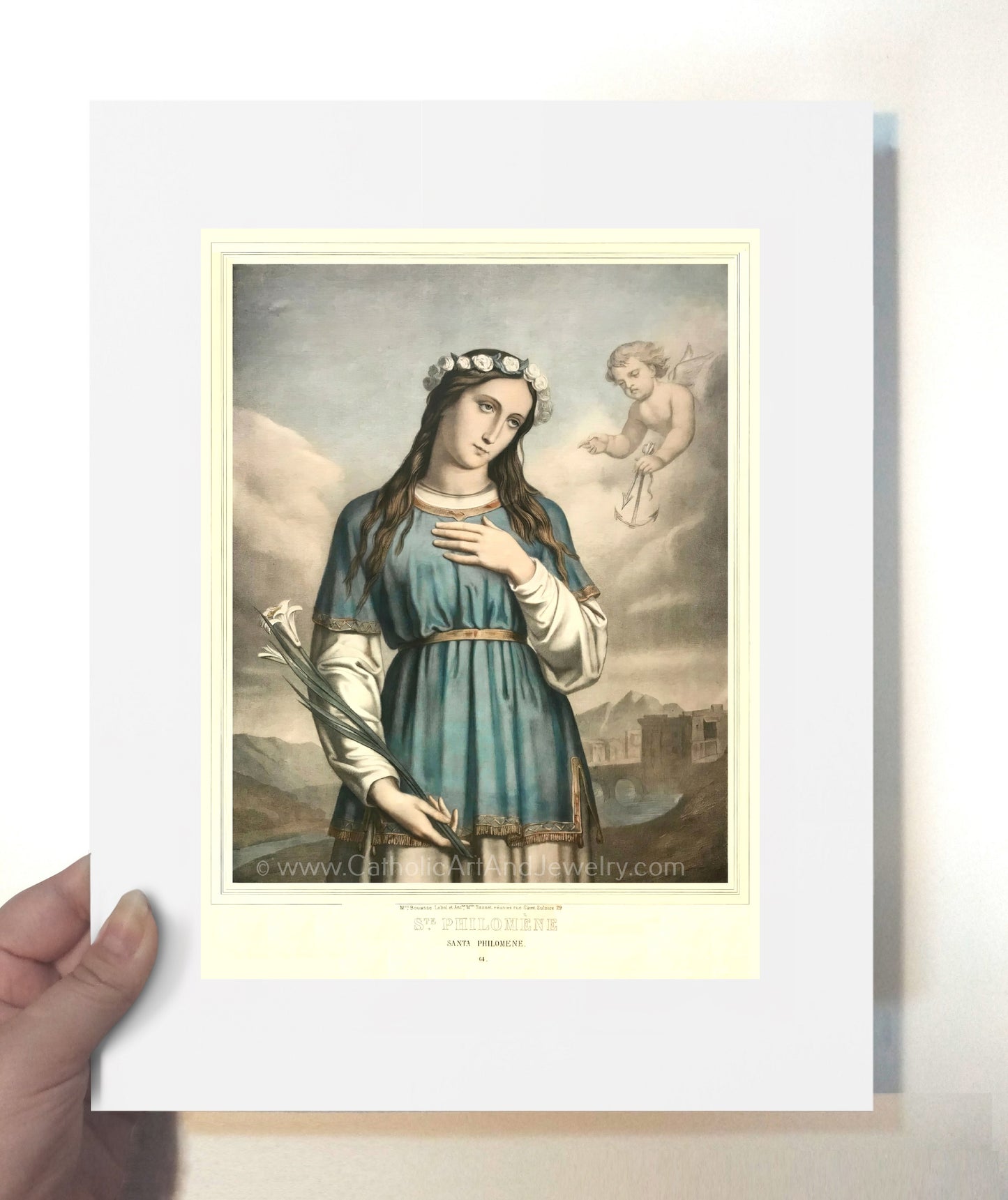 a painting of a woman holding a bird in her hand