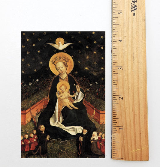 New! Holy Card Madonna of the Crescent Moon – Prayer to Our Lady – pack of 10/100/1000