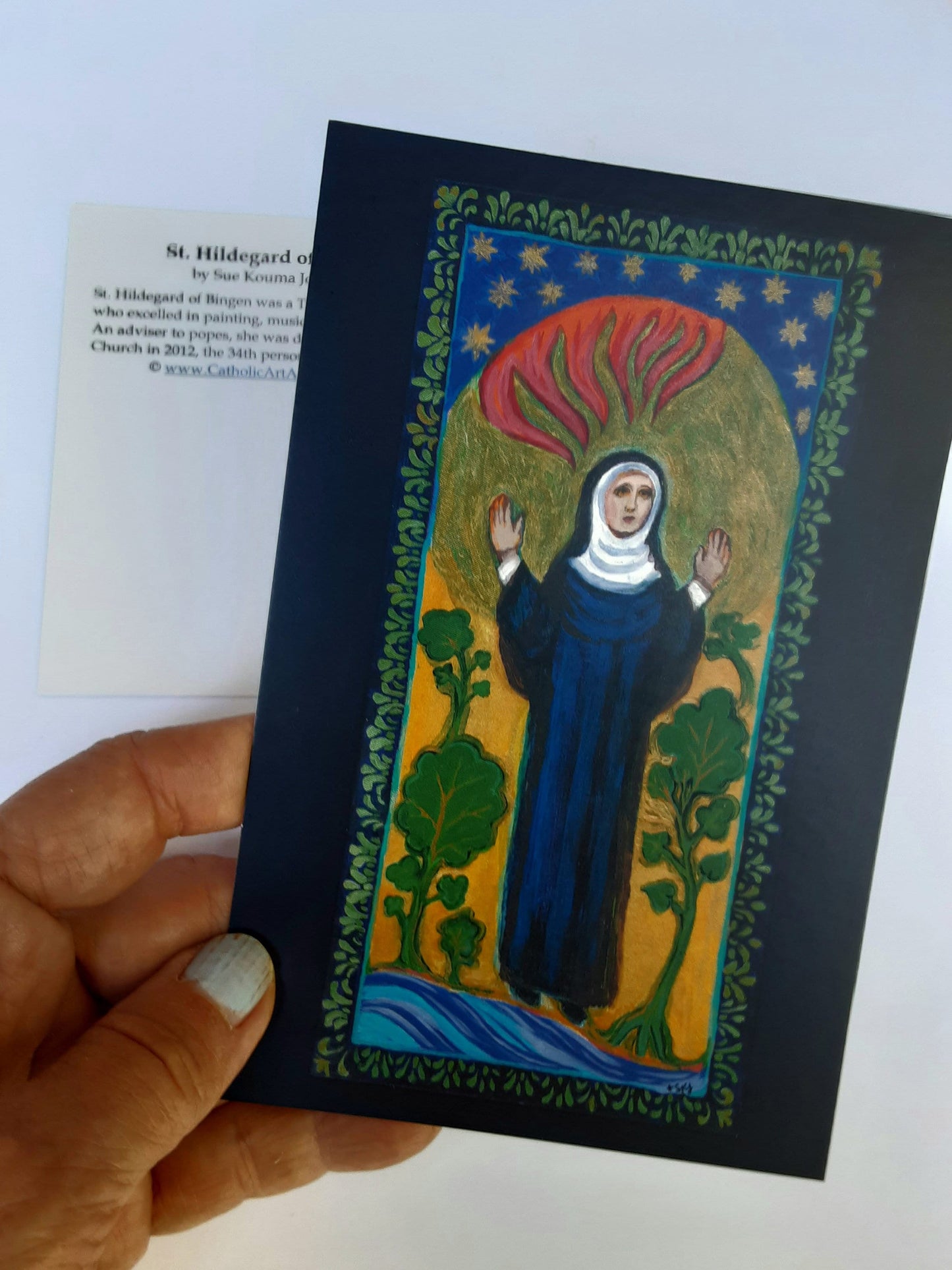 Hildegard von Bingen 3 or 10 Postcards