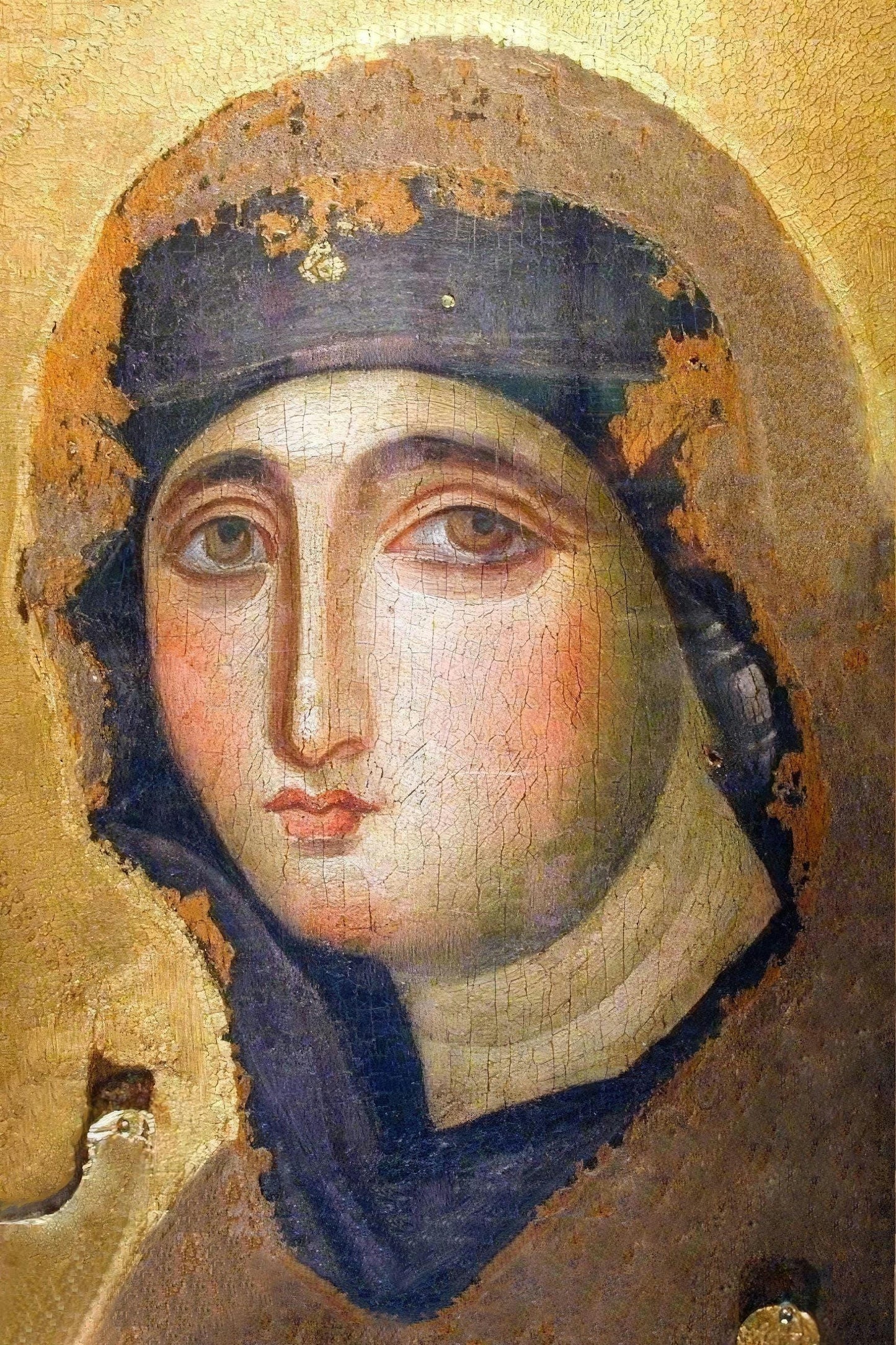 Oldest Icon of Mary in Rome – Postcard / 4x6 Holy Card – pack of 3, 10, or 100 – Advocata Nostra from Roman Times