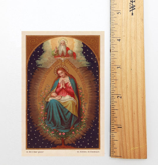 Holy Card – Tree of Jesse – pack of 10/100/1000 – Restored Vintage Holy Card