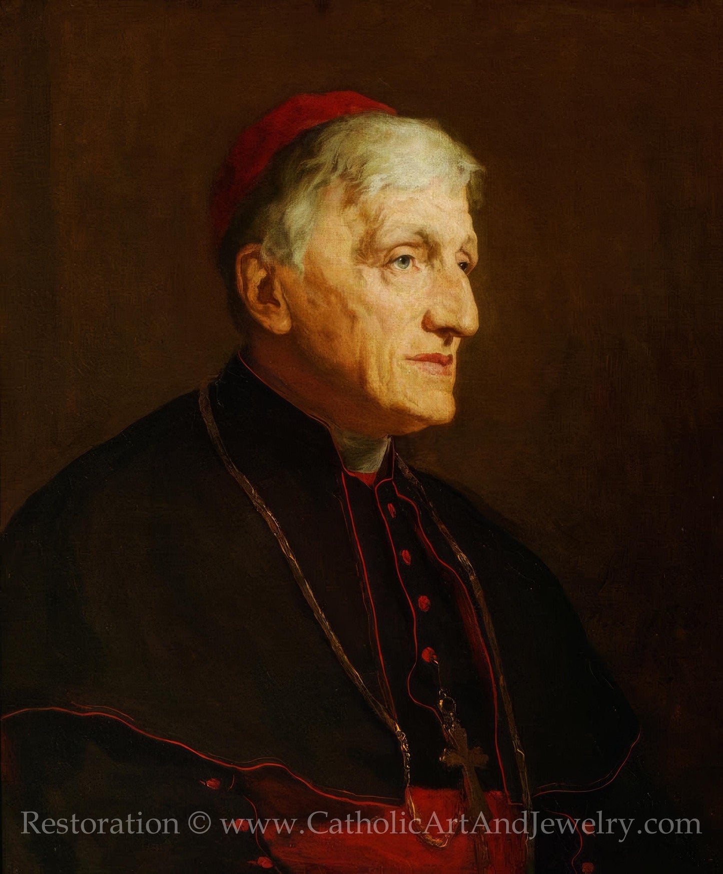 St. John Henry, Cardinal Newman – New Doctor of the Church! – Catholic Art Print – Catholic Gift  –