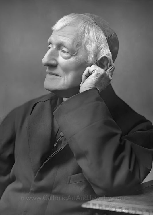 St. John Henry Newman – New Doctor of the Church! – Exclusive Photo Restoration – Catholic Art Print – Archival Quality