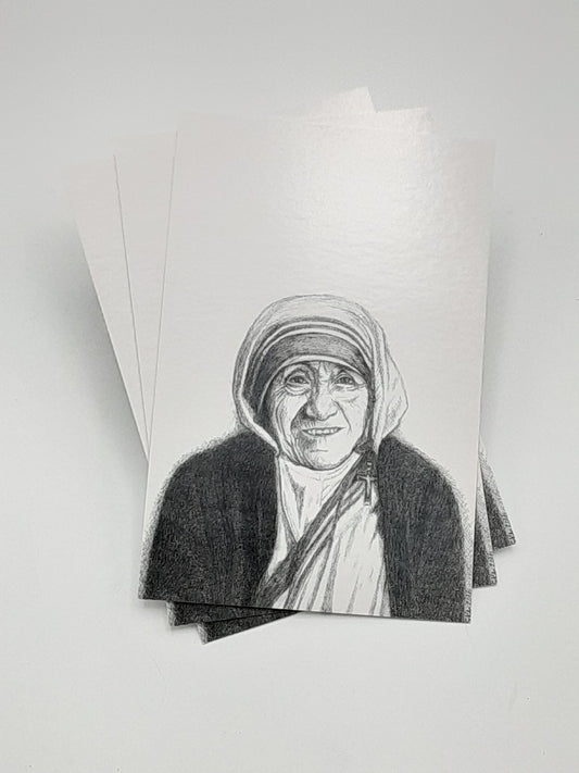 Mother Teresa Postcard
