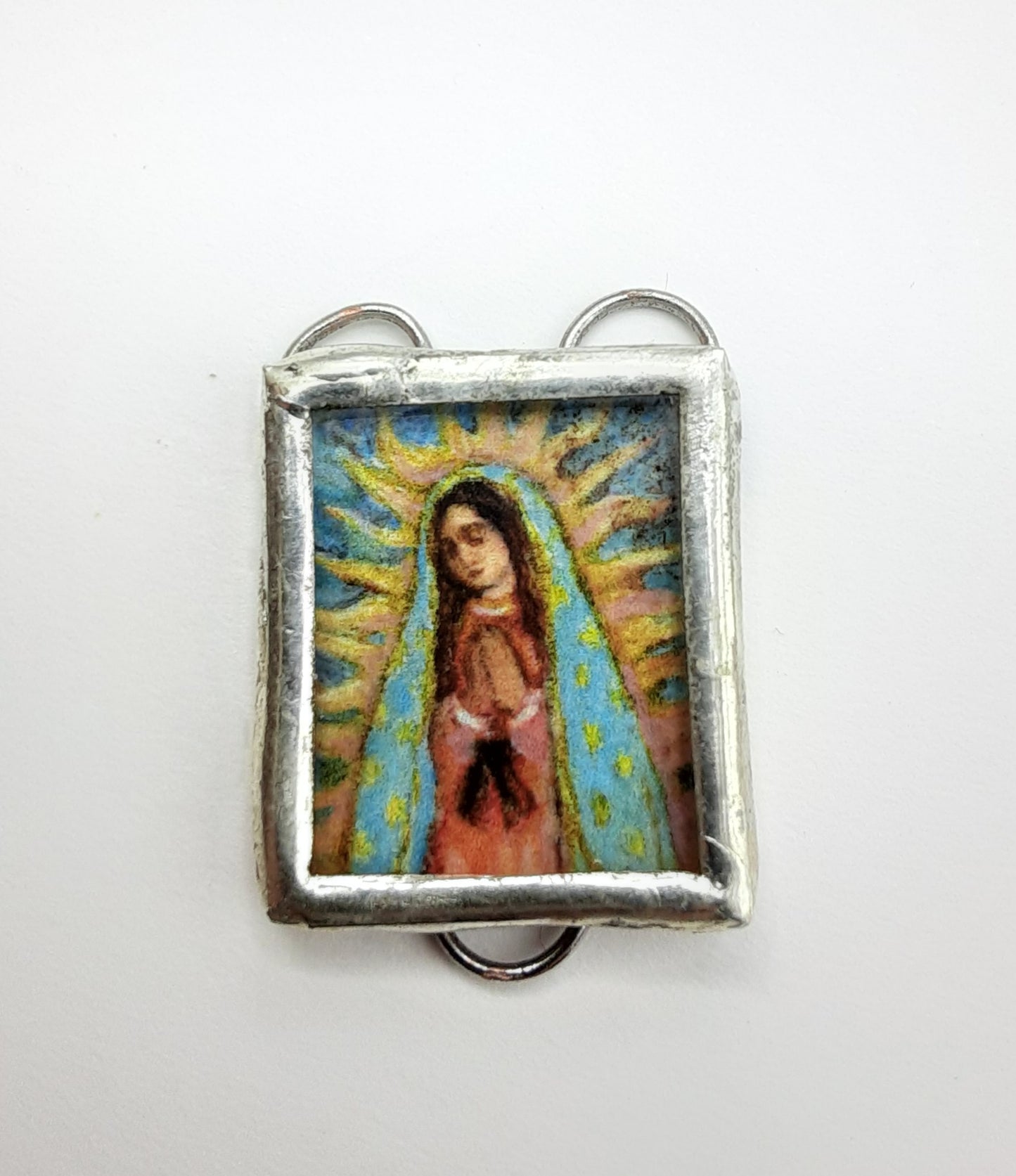 Our Lady of Guadalupe Rosary Centerpiece