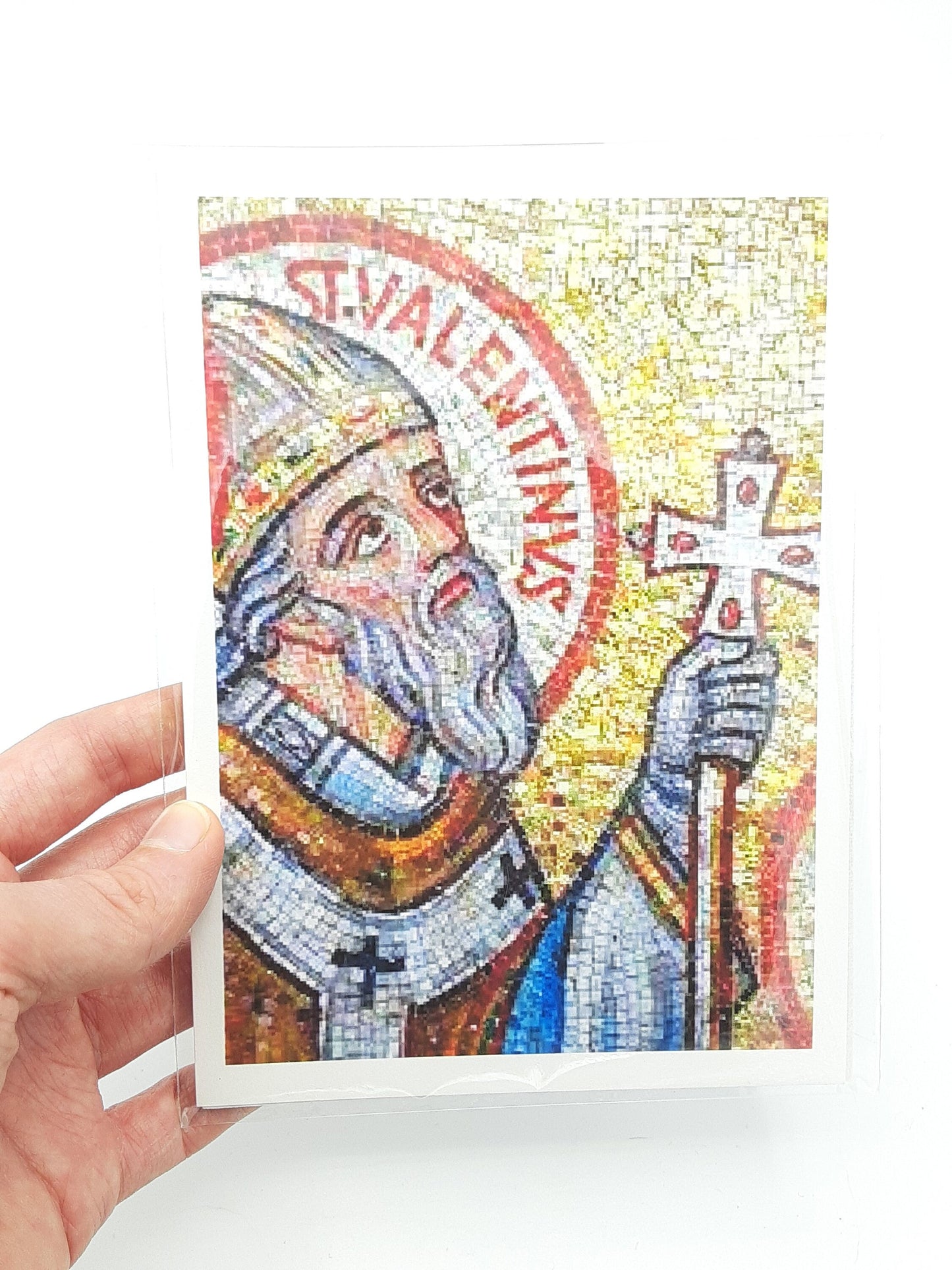 Vintage Saint Valentine Art Print – Christian / Catholic Valentine