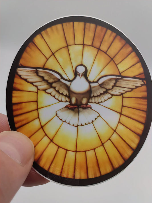 Sticker–Holy Spirit Dove – Catholic Sticker – High Quality