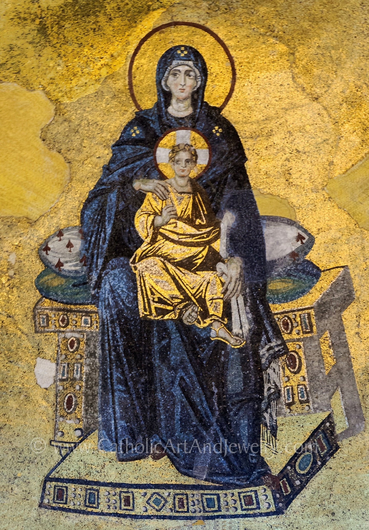 Theotokos – The Virgin and Child – Hagia Sophia, 537 A.D. – 3 sizes