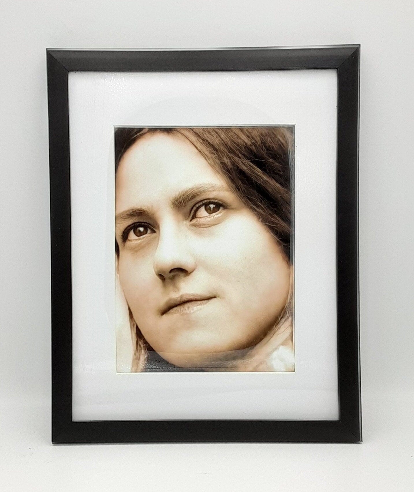 Saint Therese with Hour Glass – Restored! – 3 sizes – Catholic Art Print