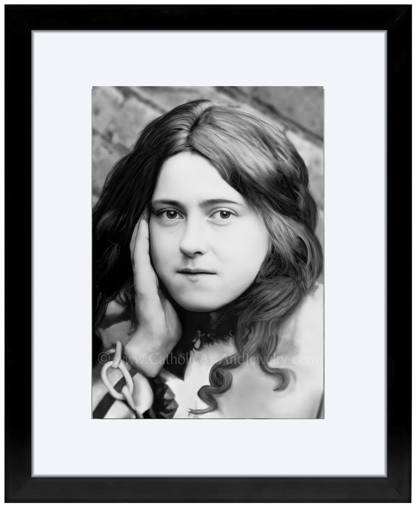 St Therese as Joan of Arc – Exclusive Photo Restoration!