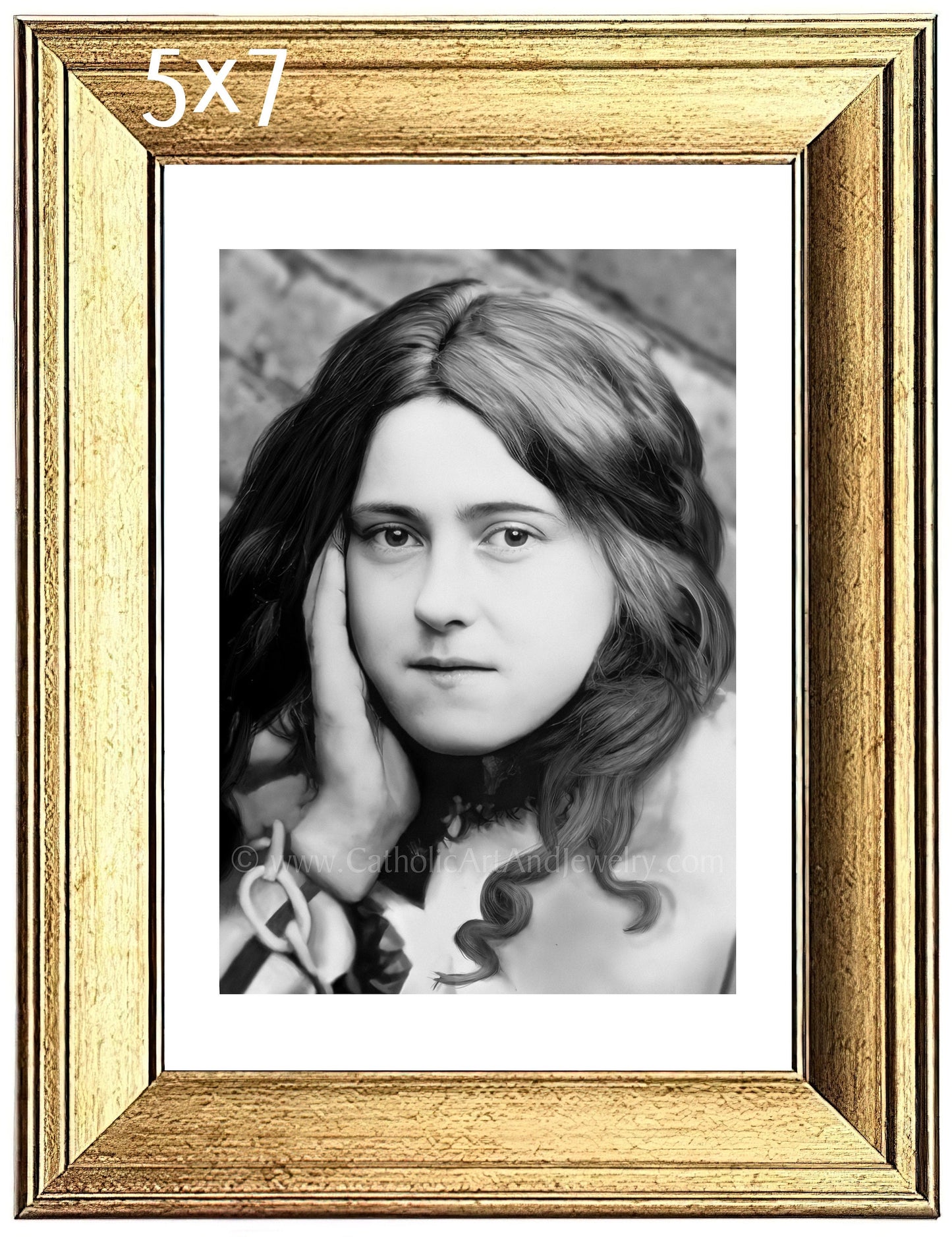 St Therese as Joan of Arc – Exclusive Photo Restoration!