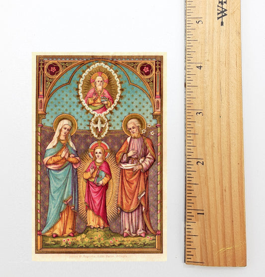 Holy Family Holy Cards – Restored Holy Card from the Society of St. Augustine – pack of 10/100/1000