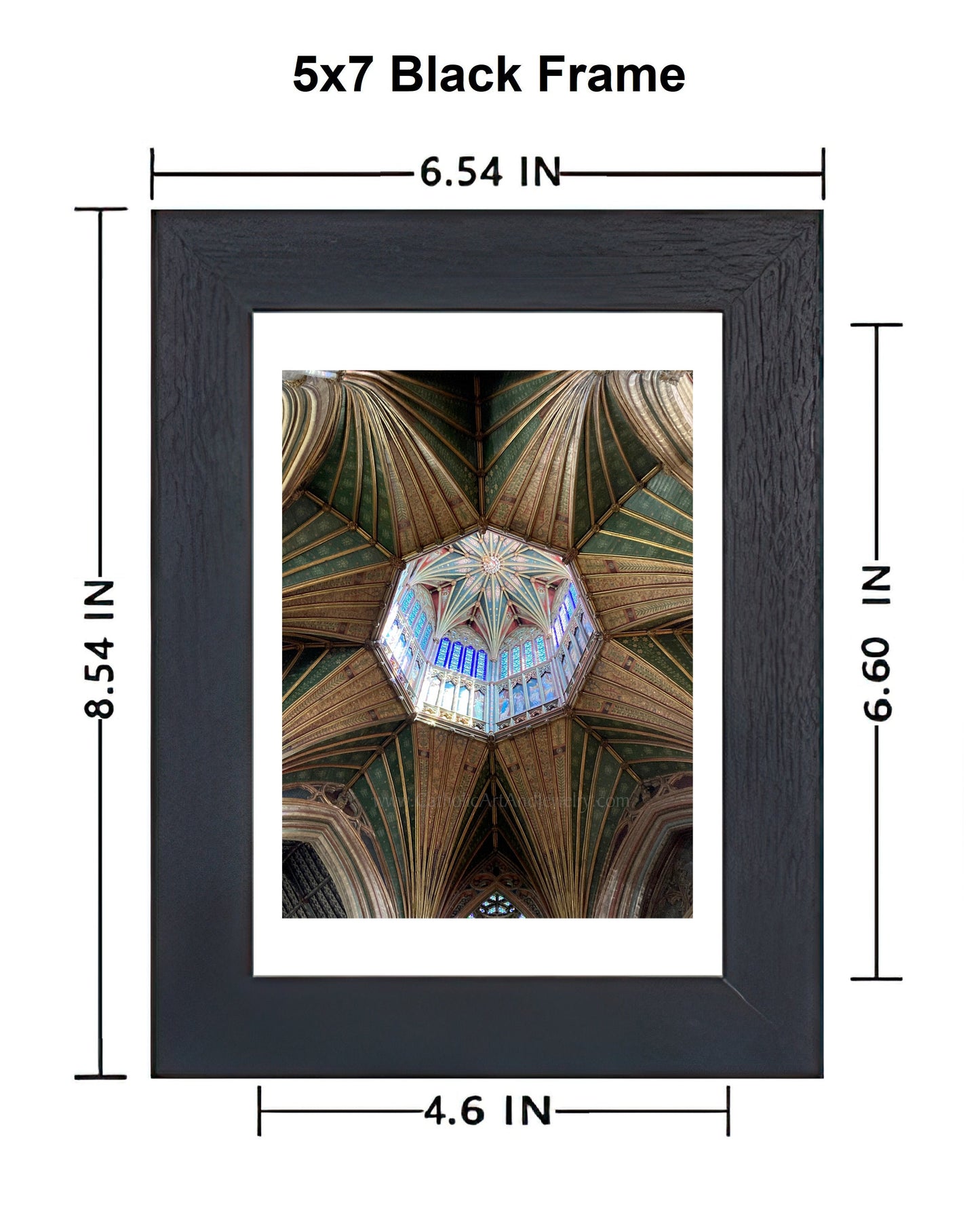 Ely Cathedral Ceiling – Medieval Architecture from a Benedictine Monastery – Catholic Art Print – Catholic Gift – Gift for Priest