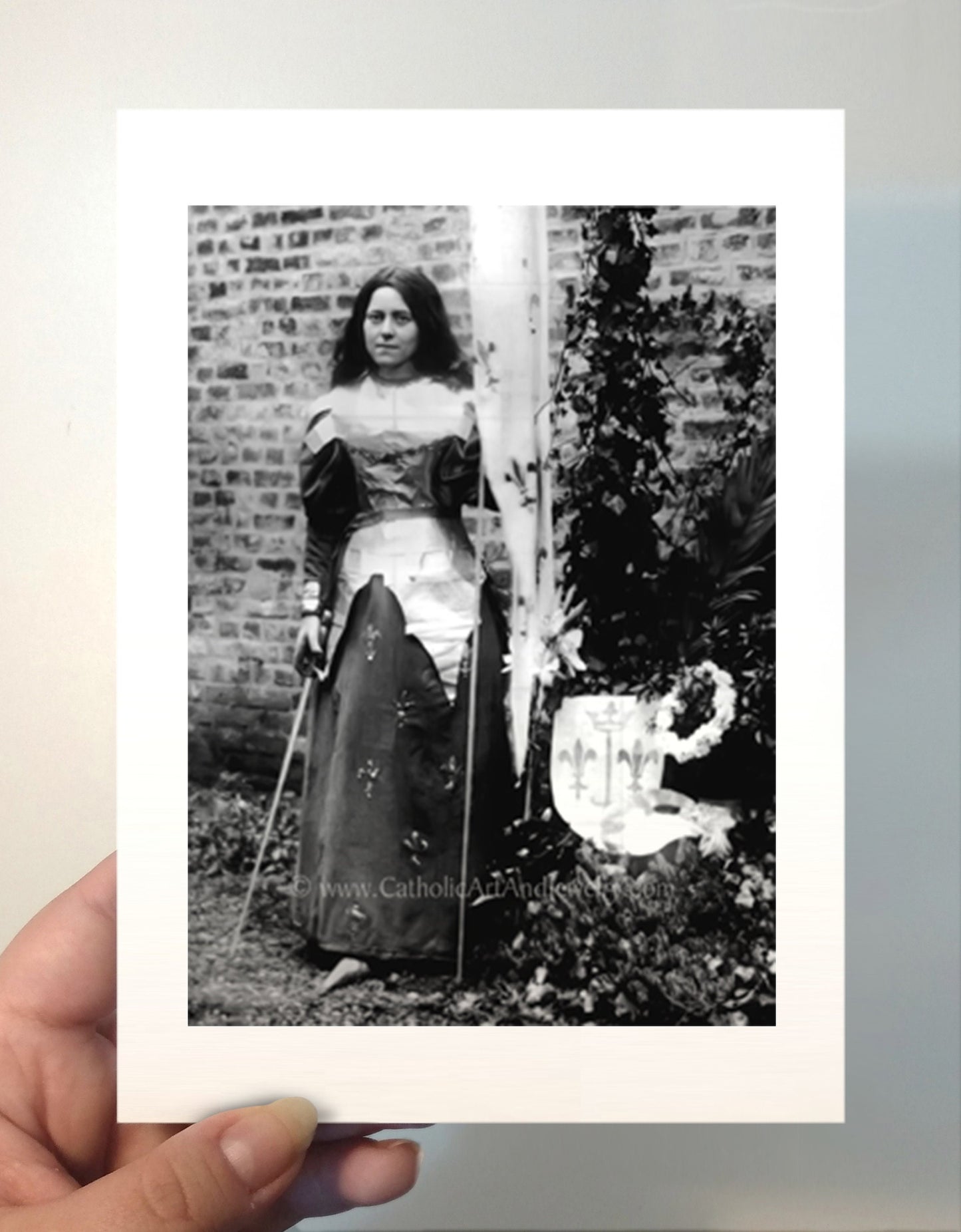 St Therese–Prayer Warrior – Exclusive Photo Restoration!