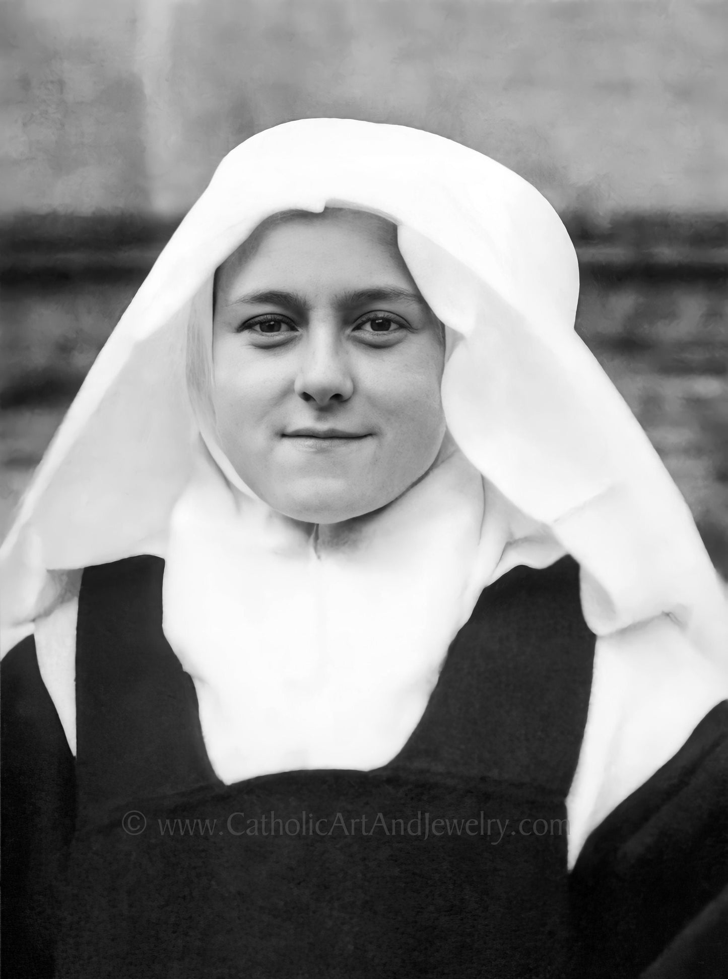 St. Therese – Exclusive Restoration! – Vivid Photo – Saint Theresa Novice– Catholic Gift