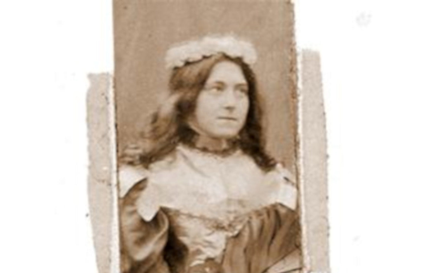 St. Therese – Crown of Roses – Exclusive Photo Restoration!